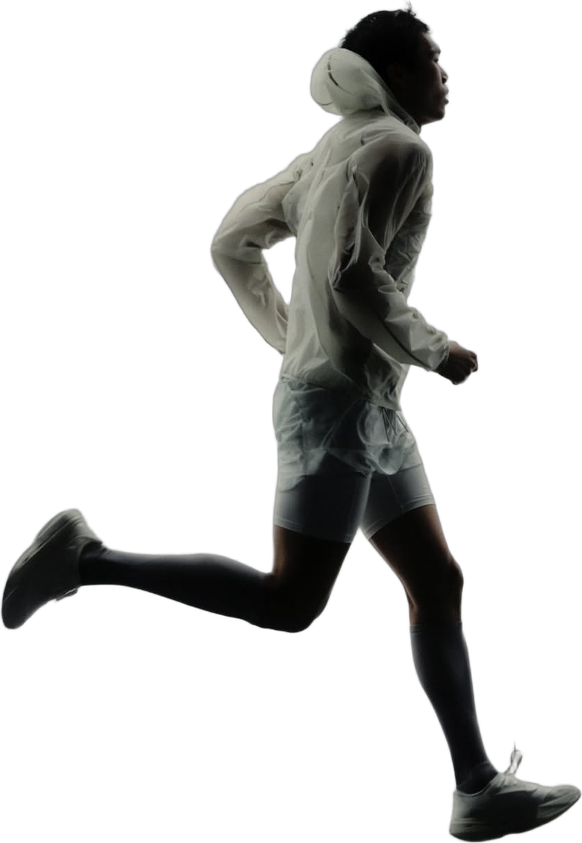 Atleta em movimento